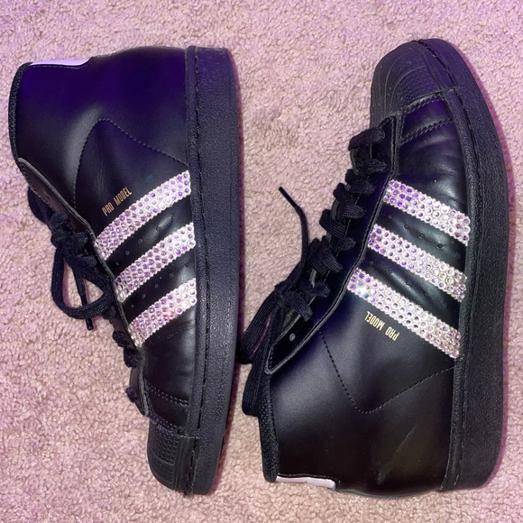 adidas | Shoes | Bling Sneakers Adidas | Poshmark